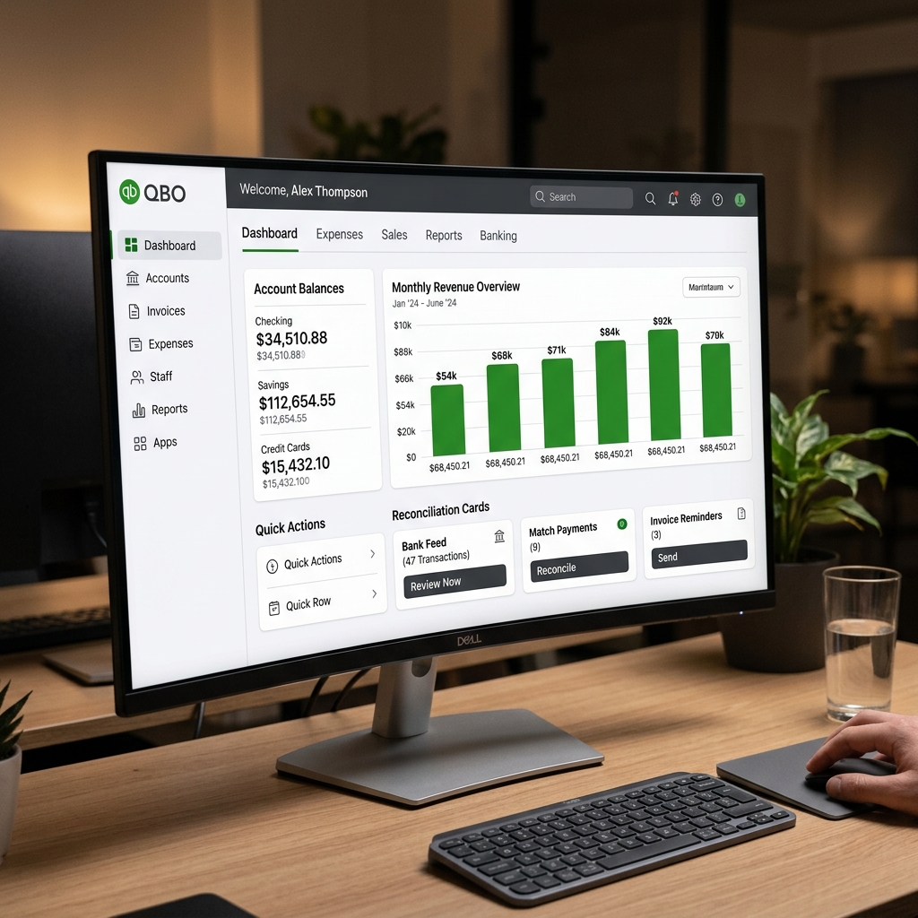 QuickBooks Online Bookkeeping Services