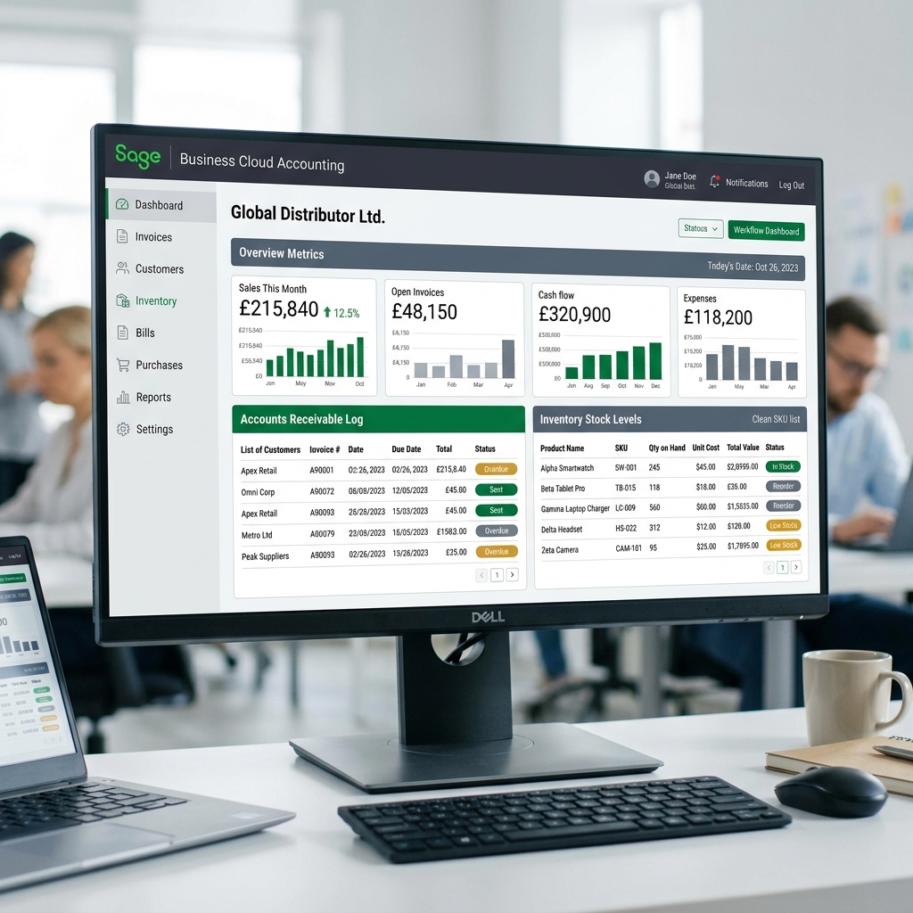 Sage Business Cloud Bookkeeping